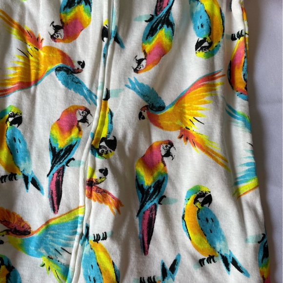 Rosie Pope Parrot Footie Sleeper Pajamas Size 18 months - Picture 3 of 11